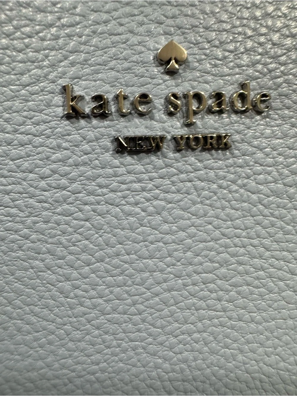 Kate Spade New York L-Zip Leather Wristlet